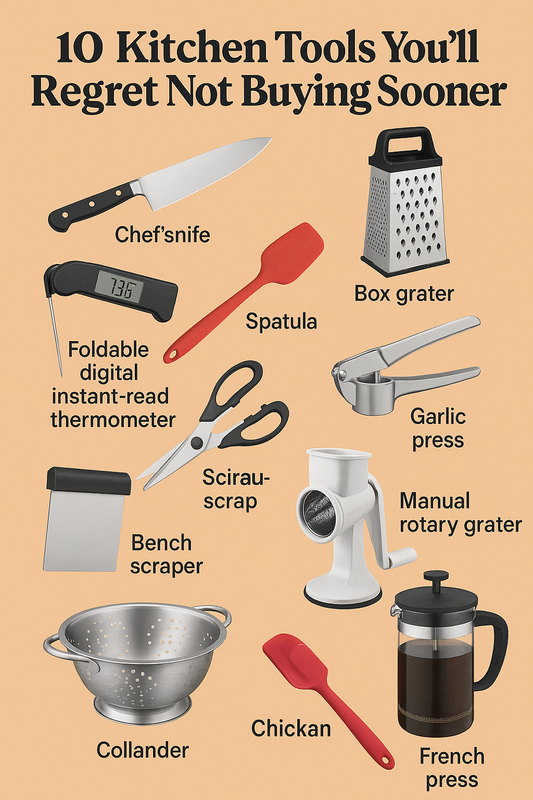 10 Kitchen Tools You’ll Regret Not Buying Sooner