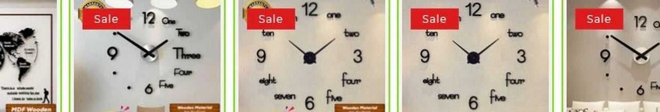 Wall Clocks ! Decorative wall clocks for home in Pakistan